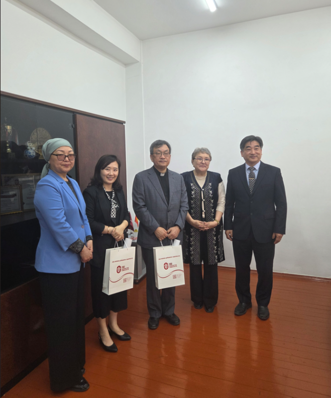 부산가톨릭대학교, 중앙아시아 글로벌 네트워크 강화를 위한 키르기스스탄 방문 4번째 이미지